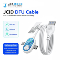 Câble de réinitialisation DFU JCID IP8-16PM Auto-DFU sans bouton ni démontage du périphérique pour réparer le baseband/lire et écrire les données du disque dur