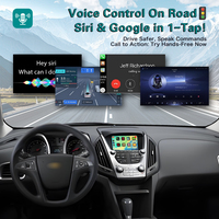 Mise à niveau de l'écran d'origine pour Chevrolet Equinox 2013-2015, interface multimédia, navigation, Apple CarPlay sans fil, Android Auto
