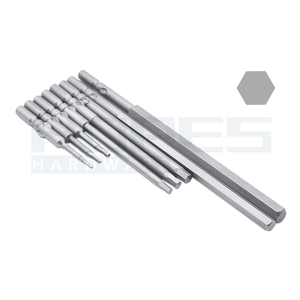 Mũi Khoan Lục Giác S2 Hợp Kim 800 801 802 1.5 <span class=keywords><strong>2.5</strong></span> Dụng Cụ Tuốc Nơ Vít Từ Tính Thân Tròn 40 60 100 150Mm Chiều Dài 8Mm - Product Image 1