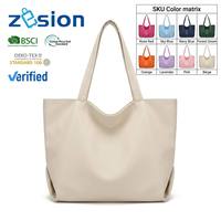 Sac fourre-tout personnalisé avec logo, en toile, vente en gros, écologique, en nylon, réutilisable, sac de shopping, cadeau d'entreprise, fabricant OEM