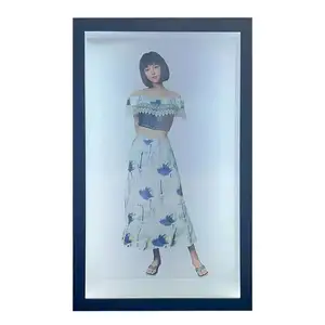 Petit grand écran lcd transparent 21.5 32 43 49 pouces lcd 3d écran <span class=keywords><strong>publicitaire</strong></span> vitrine hologramme - Product Image 1