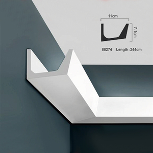 Extracteur de coins de plafond décoratifs, moulage en moulage CNC, meubles sculptés, couronne en <span class=keywords><strong>bois</strong></span>, corsage, singapour - Product Image 3