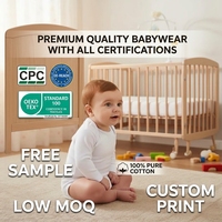 Vêtements pour bébés en gros, barboteuse bébé à manches longues 100% coton, MOQ 100 pièces, body bébé, livraison directe d'usine