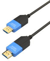 Kabel Audio/Video Fiber Optik OEM 2.0 4K Male-Male dengan Selubung PVC untuk Perangkat Host, Set-Top Box, Monitor, TV & Perangkat Lainnya
