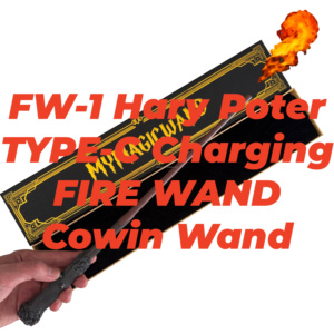 <span class=keywords><strong>Baguette</strong></span> Magique <span class=keywords><strong>Harry</strong></span> <span class=keywords><strong>Potter</strong></span> de Poudlard avec Feu, Recharge USB-C TYPE-C, NOUVEAU 2026, avec Feuilles de Feu et EN71 - Product Image 2