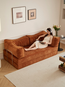 Bọc <span class=keywords><strong>Sofa</strong></span> Giường Giữa Thế Kỷ Phong Cách Có Thể Gập Lại Dual-Mục Đích <span class=keywords><strong>Sofa</strong></span> Giường Cho Phòng Khách Nén Loại Cho Nhà Sử Dụng Không Gian Nhỏ - Product Image 5
