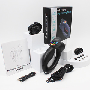 Collier de dressage anti-traction pour chien PD 800 rechargeable, contrôle des aboiements pour chiens - Product Image 1