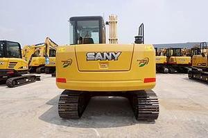 Equipo de maquinaria de construcción SY95C de segunda mano caliente excavadora pequeña SANY usada - Product Image 4