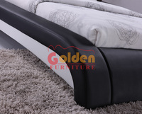 Juego de cama Muebles Hotel Chica Base Dormitorio completo Boxspring Cápsula Triple Cabecero de cuatro piezas Dormitorio
