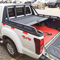 Couvercle de Tonneau à ramassage rétractable, accessoire de lit de camion en aluminium dur pour Isuzu DMax