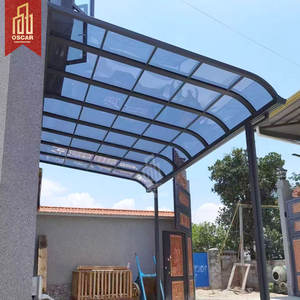 Toldo <span class=keywords><strong>para</strong></span> Exteriores, Protección Solar y contra la Lluvia, <span class=keywords><strong>para</strong></span> <span class=keywords><strong>Casa</strong></span> o Gazebo, Láminas <span class=keywords><strong>de</strong></span> Policarbonato, Cubierta <span class=keywords><strong>de</strong></span> Aluminio - Product Image 6