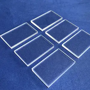 石英ガラスプレートHUOYUN製造工場カスタマイズ耐熱溶融石英ガラスプレート