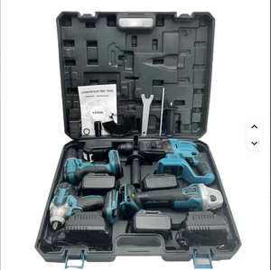 Industrial Cordless 21V/48V 5-in-1 Wrench <b>Drill</b> Angle Set Aluminum Brushless Lithium Battery-Powered OEM Tool PL-5 High Torque M - Product Image 2