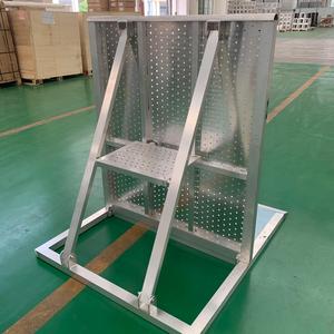 Barrière de contrôle des foules de <span class=keywords><strong>concert</strong></span> pliable portable avec protection en aluminium pour les lieux de sport et de divertissement et l'utilisation sur scène - Product Image 4
