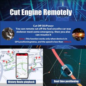 G02H Mini traceur de véhicule GPS en temps réel Alarme transfrontalière pour véhicule Clôture électronique Dispositif de traçage GSM/GPRS GPS de voiture Anti-perte - Product Image 6