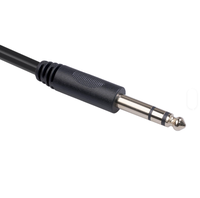 Nouveau câble en cuivre sans oxygène blindé avec gaine PVC, trois conducteurs, connecteur mâle double RCA Lotus