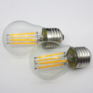 Bombilla LED de Filamento Transparente A60 G45 G80 G95 G125, Base E14 <span class=keywords><strong>E27</strong></span>, 1w 2w <span class=keywords><strong>4w</strong></span>, Bombilla Decorativa Vintage de Filamento LED - Product Image 3