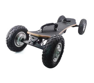 Patineta Eléctrica Todoterreno de Cuatro Ruedas para Adultos y Niños, <span class=keywords><strong>Longboard</strong></span> de Doble Tracción con Control Remoto, Neumáticos Inflables, 50 km/h, 100 kg - Product Image 1