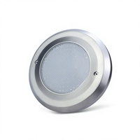 Projecteur LED RGB mural en acier inoxydable 316 de 175 mm, 220 mm, 280 mm, étanche IP68, encastré pour piscine et spa, avec télécommande