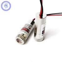 Module laser infrarouge focalisable 650 nm 20 mW 5 V, ligne de 120 degrés