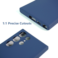 Meilleure vente coque de téléphone pour Galaxy Samsung S23 Ultra liquide coque de téléphone portable personnalisée en silicone tpu