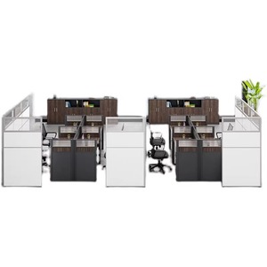 YDPF-009 Biombo Plegable Moderno, Divisor de Mesa de Oficina Móvil, Diseño Personalizable, Tamaño Ajustable, para Uso en Escuelas/Almacenes - Product Image 2