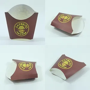 Пищевые Бумажные конусы для картошки фри и хлопьев