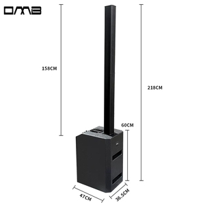 IPX1000 Altoparlante a Colonna Full-Range da 12 Pollici 1200 Watt <span class=keywords><strong>con</strong></span> <span class=keywords><strong>MP3</strong></span> in Classe D, a 3 Vie Attivo e Passivo, 2 Canali e Bluetooth - Product Image 5