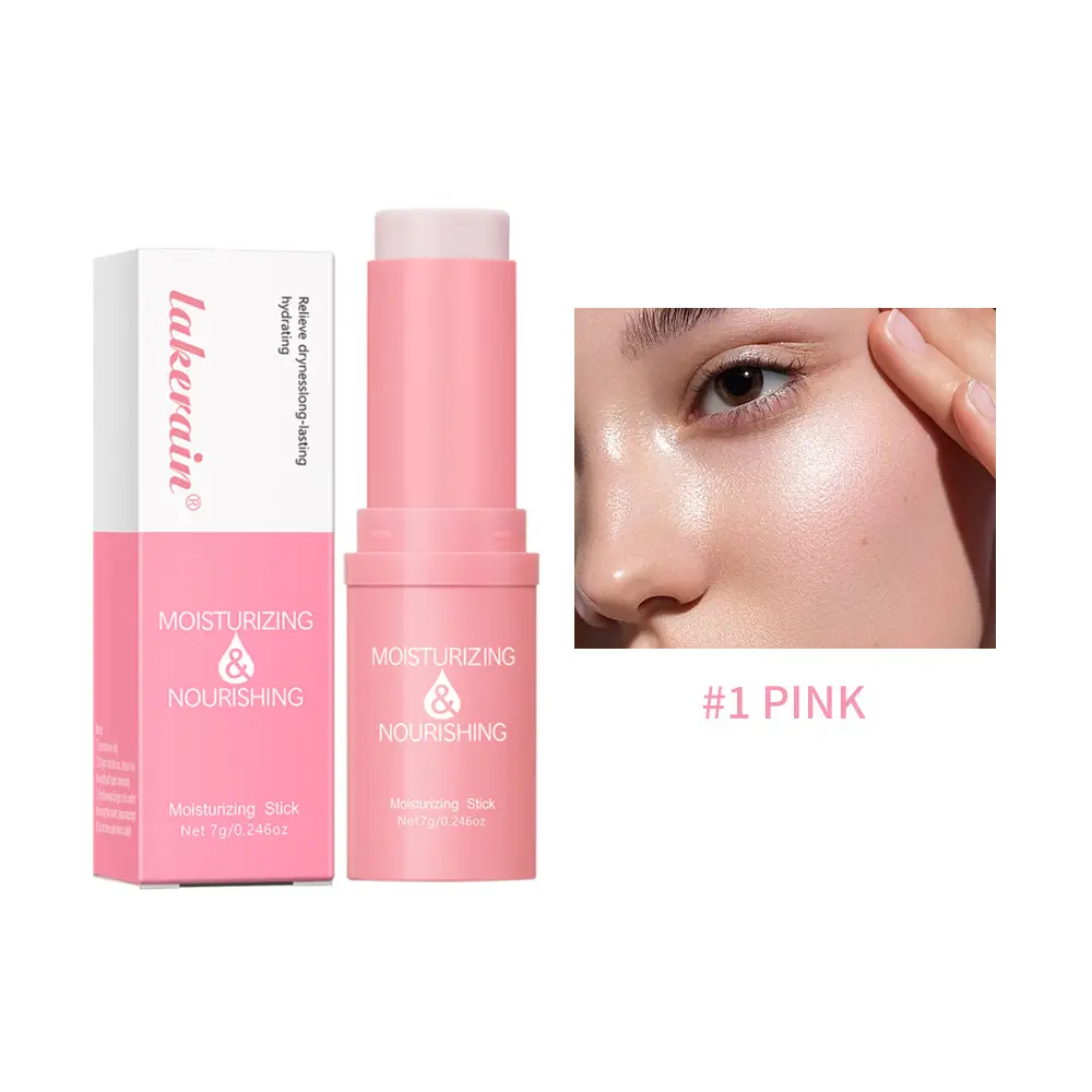 Moisturizing Balm Stick Anti-Wrinkle Hydrating Brighten Dull Skin Tone Cream Easy to Absorb Not Sticky Makeup Stick Balm