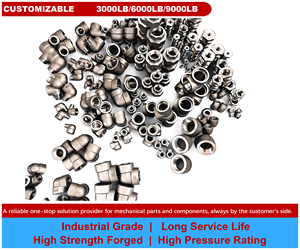 Raccordi per Tubi in Acciaio Forgiato ASTM A105 Personalizzati, Alta Pressione 3000lbs, Filettatura NPT, Gomiti a 90 Gradi, Superficie Liscia DN65 <span class=keywords><strong>NPS</strong></span> <span class=keywords><strong>2</strong></span> 1/<span class=keywords><strong>2</strong></span> - Product Image 4
