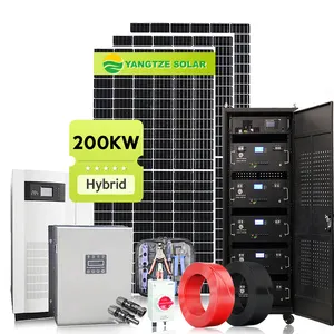 200kw 300kw 400kw Off Grid Solar Storage System Solar Generator With Panel