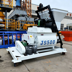 Js500 Zwangsmischer mit Doppelwelle für Beton und Zementmörtel im Baugewerbe - Product Image 4