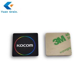 NFC ミニ <span class=keywords><strong>IC</strong></span> スマートカード防水 PVC 電話ステッカーラベル NTAG215 25 × 25 ミリメートル 13.56MHz RFID ISO14443A アクセス制御タグ - Product Image 6