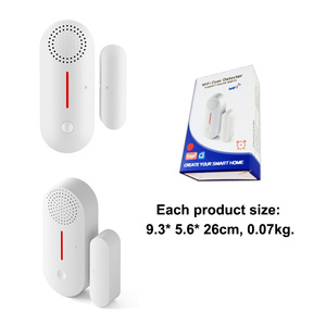 Ultra düşük güç tüketimi fabrika teklif Tuya Wifi yerinde Alarm kapı manyetik sensör Wi-Fi kapı ve pencere sensörü - Product Image 2