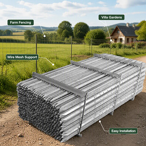 <strong>Galvanised</strong> Star Picket Y <strong>Post</strong> Steel <strong>Fence</strong> <strong>Post</strong> for Farm <strong>Fence</strong> Barbed Wire Australia Rural Fencing - Product Image 5