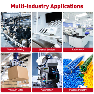 Wordfik VD8 5CFM 8 m3/h Kleine kompakte öl freie Vakuumpumpe für zahn ärztliche Saug maschine Automatische elektrische Straßen sperre - Product Image 6