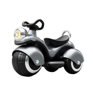 Motocicleta triciclo eléctrica Kido para niños de 1 a 6 años, vehículo de juguete recargable con luz y control remoto - Product Image 1