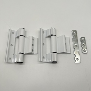 Charnière de fenêtre en aluminium <span class=keywords><strong>blanc</strong></span> Offre Spéciale les deux flancs trois ailes accessoires de quincaillerie en acier de moulage sous pression services de fabrication de qualité - Product Image 3
