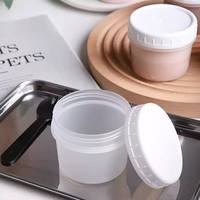 Contenant à gâteau en plastique transparent avec couvercle à vis 400 ml, gobelets à dessert pour boulangerie, pots alimentaires à emporter, empilables, logo personnalisé, vente en gros