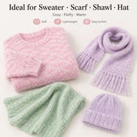 Fil fantaisie en velours chenille moelleux et varié, fil bouclé en plumes, peluche douce torsadée en Z pour tricot de pulls, écharpes, châles et chapeaux