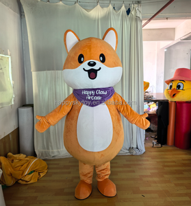 Costume mascotte animale pollo personalizzato per negozio di alimentari in vendita - Product Image 5