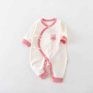 Traje de una pieza cálido para bebé, chaqueta acolchada de algodón informal con estampado de dibujos animados para otoño e invierno, <span class=keywords><strong>pijama</strong></span> grueso para recién nacidos - Product Image 4