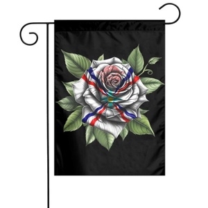 Bandera de Jardín de Doble Cara con Diseño Exquisito de Asiria, 12x18 Pulgadas, Banderas Pequeñas para Exteriores, Decoraciones para Fiestas al Aire Libre - Product Image 6