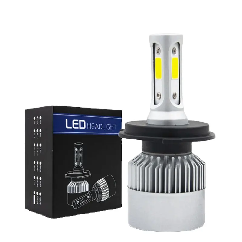 Yosov lamp Niedrigerer Preis hochwertige s2 cob 18w 24w Scheinwerfer lampe C6 H4 9003 HB2 Auto LED-Scheinwerfer 6000k 6000lm 40w Glühlampe 9003