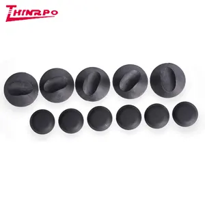 Furniture Parts abrasion resistant rubber feet for ladders, anti-skidding rubber feet for chair