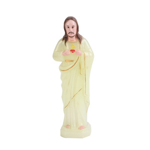 KOMI Décoration Creative Prêtre Figure Polyrésine Religieux Série Home Office Table ornements Décor <span class=keywords><strong>Jardin</strong></span> Résine Prêtre Statue - Product Image 5