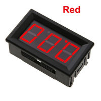 Voltmètre CC à trois fils Yu Wei avec affichage numérique LED de 0,56 pouce pour protection contre l'inversion de polarité CC 0V-30,0V