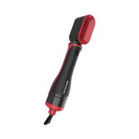 Brosse à air chaud 9 en 1 multifonctionnel fer à lisser peigne bigoudi amovible grille arrière en une étape sèche air chaud Styler