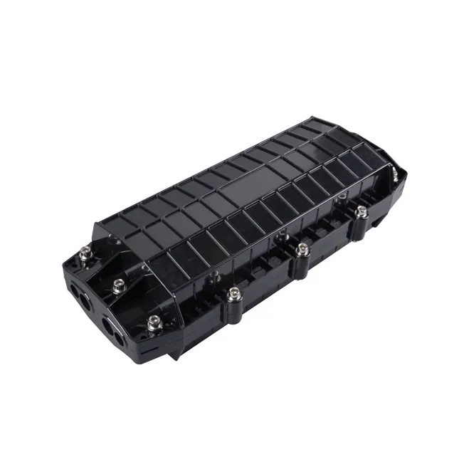 Wholesale aerial use 12 core to 288 core fiber optic cable joint box horizontal splice closure