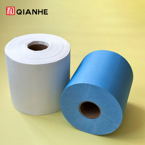 Lingettes pour salle blanche QIANHE en tissu non tissé, jetables, pour l'élimination de la poussière industrielle, utilisation en cuisine, forme rectangulaire - Product Image 1